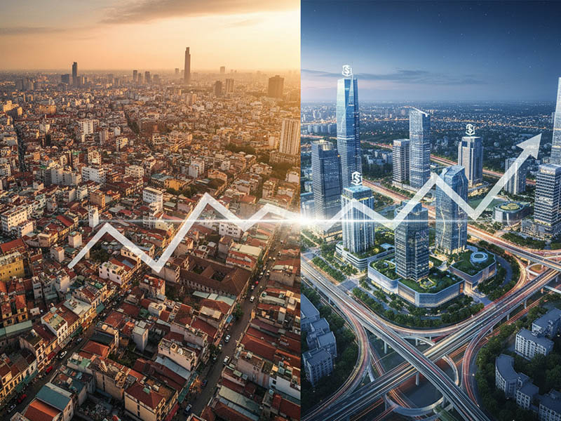 Hà Nội 2026: Hạ tầng nghìn tỷ "đổi vận" Bất động sản