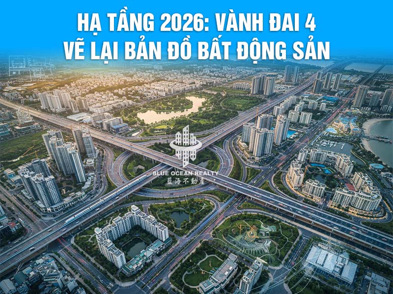 Hạ tầng 2026: Vành đai 4 vẽ lại bản đồ Bất động sản