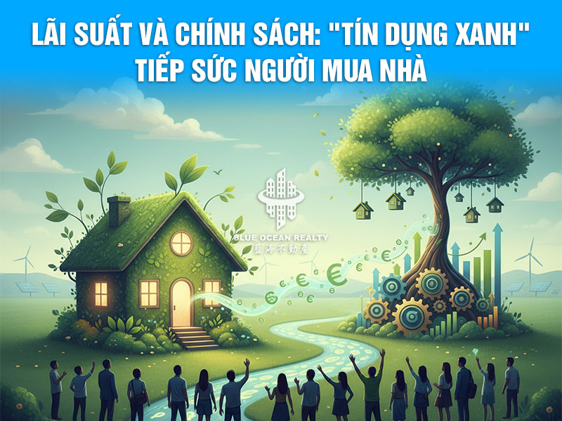 Lãi suất và Chính sách: "Tín dụng xanh" tiếp sức người mua nhà