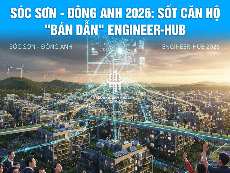 Sóc Sơn - Đông Anh 2026: Sốt căn hộ "bán dẫn" Engineer-Hub