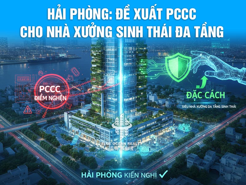 Hải Phòng Đề xuất PCCC cho nhà xưởng sinh thái đa tầng