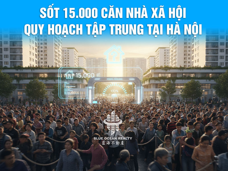 Sốt 15.000 căn nhà xã hội quy hoạch tập trung tại Hà Nội