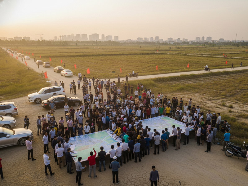 Đất Đấu Giá Ven Đô: Dòng Tiền Vẫn Đổ Về Phía Tây Hà Nội