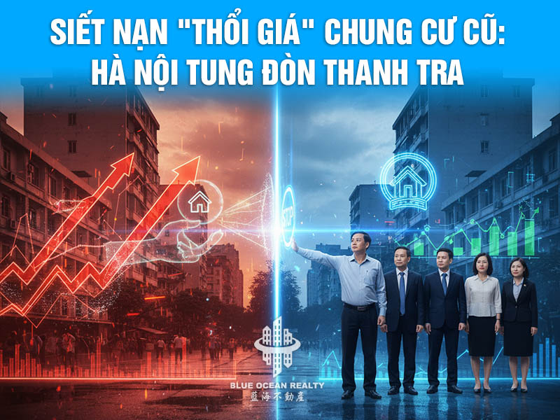 Siết nạn "thổi giá" chung cư cũ: Hà Nội tung đòn thanh tra